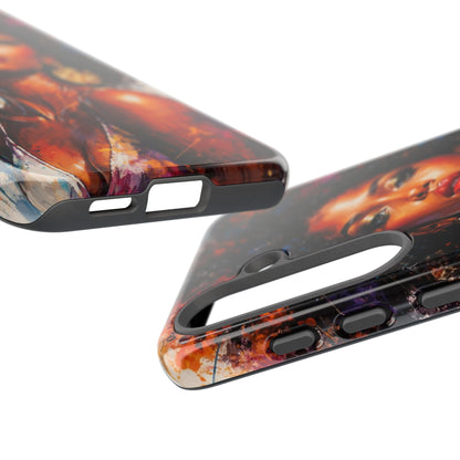 Afrocentric Art Phone Case — Bold Portrait Tough Case