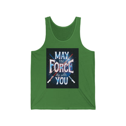 May the Force Be With You Tank Top — Star Wars Inspired Graphic Tank