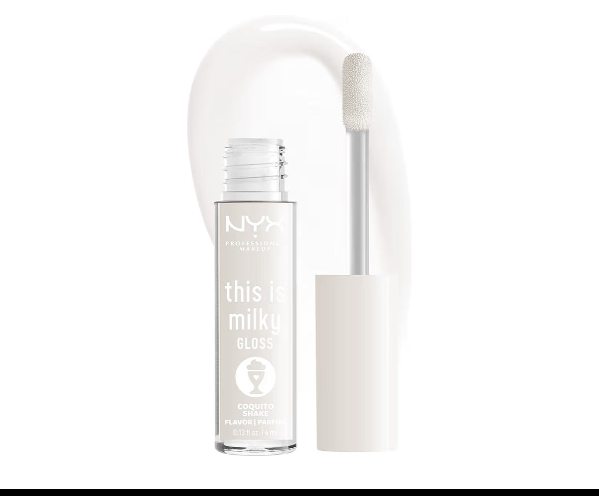 NYX PROFESSIONAL MAKEUP This Is Milky Gloss Lip Gloss, Coquito Shake