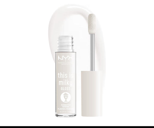 NYX PROFESSIONAL MAKEUP This Is Milky Gloss Lip Gloss, Coquito Shake