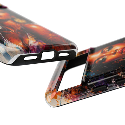 Afrocentric Art Phone Case — Bold Portrait Tough Case