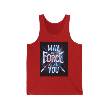 May the Force Be With You Tank Top — Star Wars Inspired Graphic Tank
