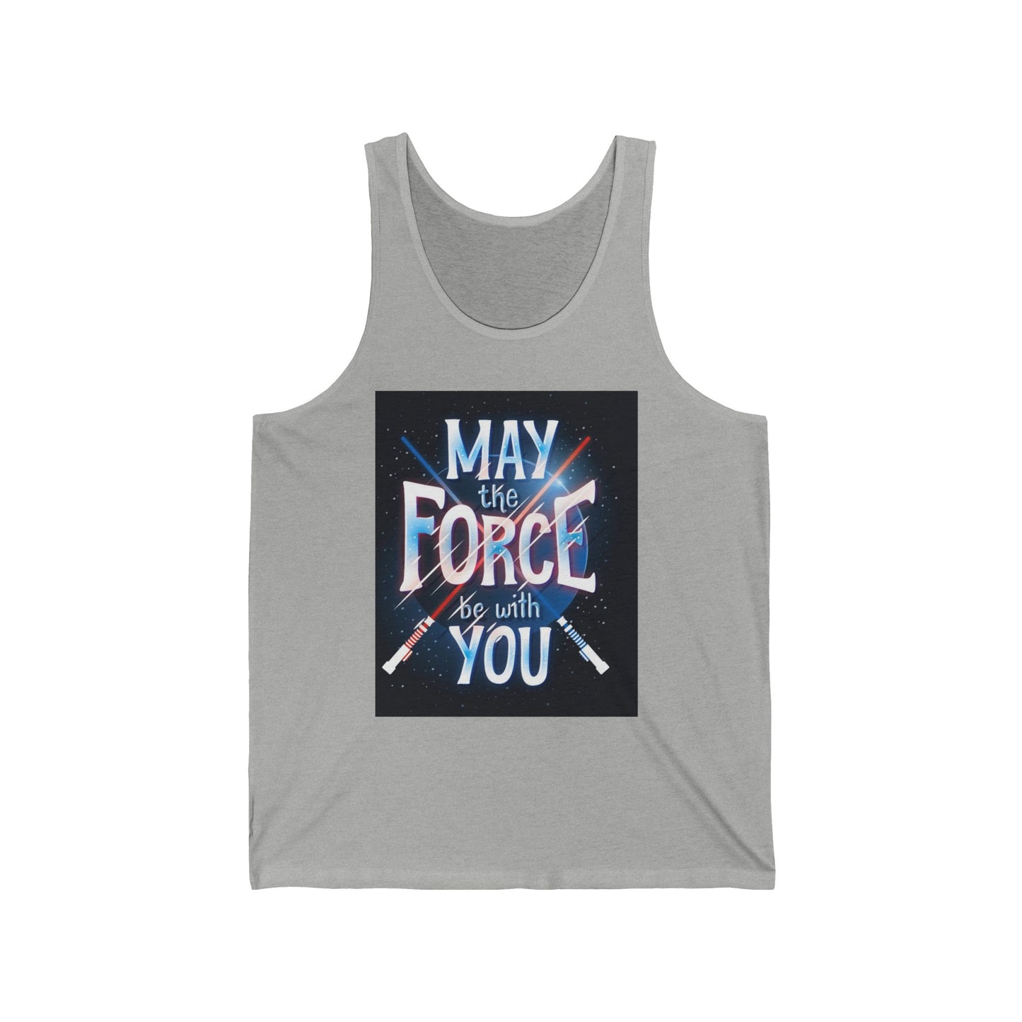 May the Force Be With You Tank Top — Star Wars Inspired Graphic Tank