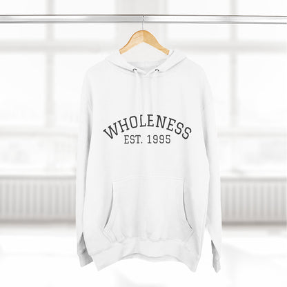 Three-Panel Fleece Hoodie