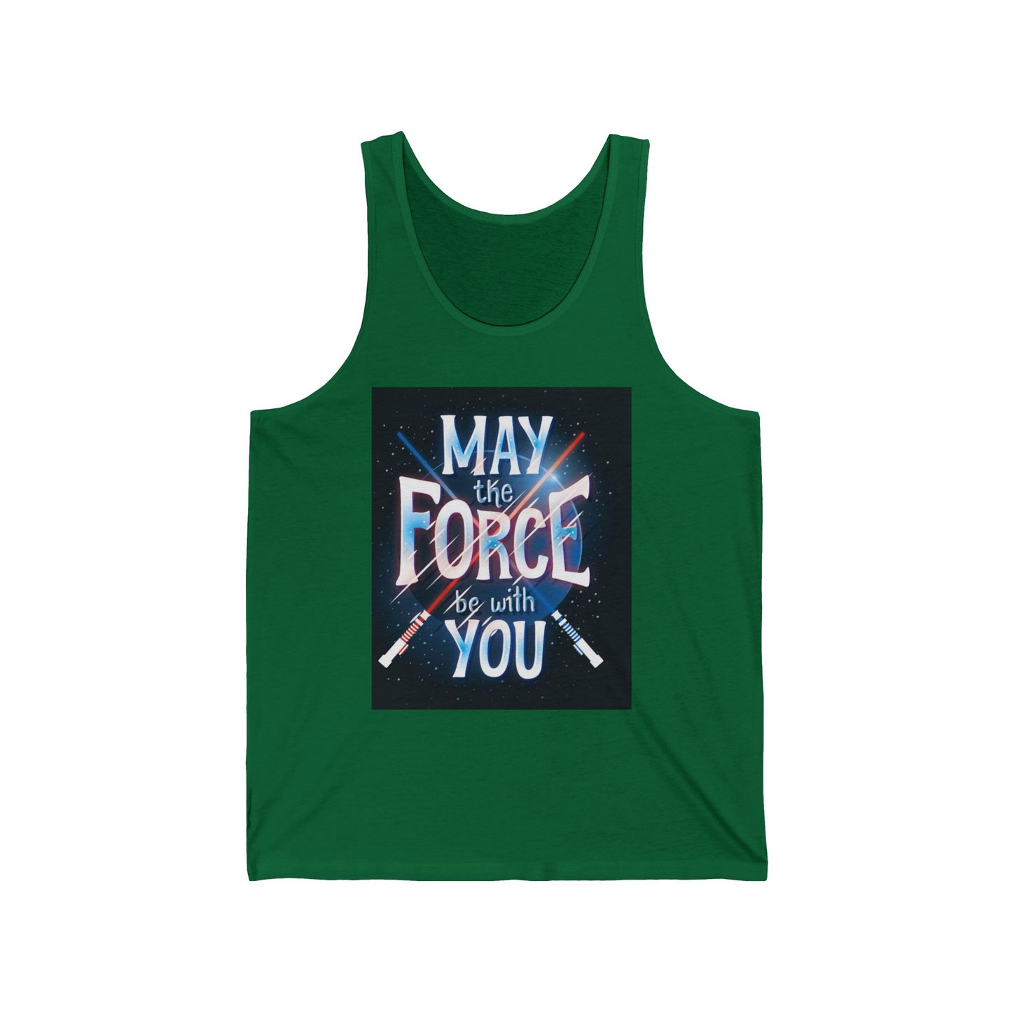 May the Force Be With You Tank Top — Star Wars Inspired Graphic Tank