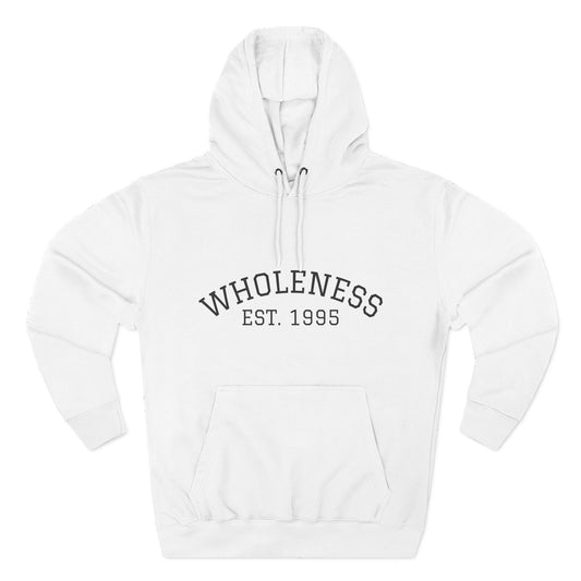 Three-Panel Fleece Hoodie
