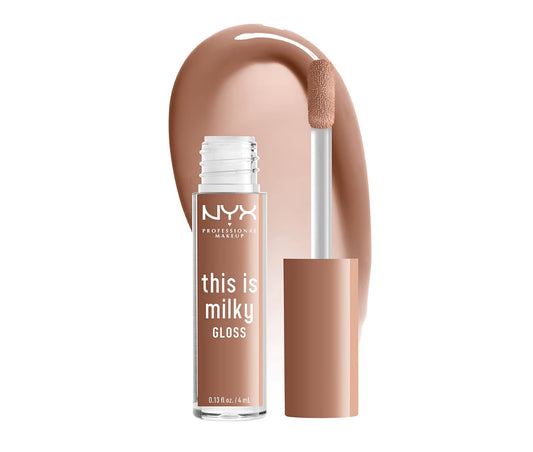 Milky Gloss Lip Gloss, 12 Hour Hydration - Cookies & Milk 0.13 oz